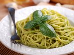 Зеленое спагетти