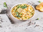 Тальятеле з лимонним соусом