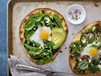 Піца з яйцем на сніданок
