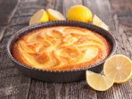 Простий нежирний лимонний пиріг