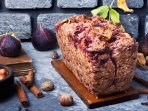 Кекс з інжиром і волоськими горіхами