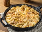 Картопляний гратен з цибулею