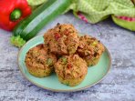Овочеві кекси з кабачком і картоплею