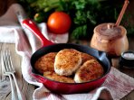 Курячі котлети з сиром