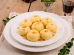 Полтавські галушки з цибулею