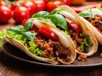 Тако-бургер з салатом
