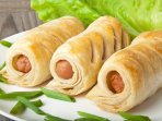 Сосиски в листковому тісті