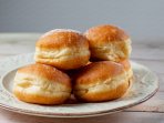 Пончики з ванільною начинкою