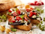 Брускетта з баклажанами