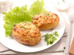 Картопля з м'ясним фаршем