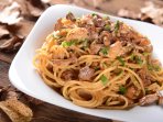 Спагеті з грибами