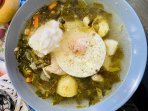 Зелений борщ із щавелем