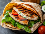 Сендвіч з рибою на грилі