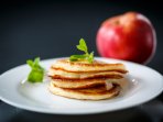 Оладьи с яблоками