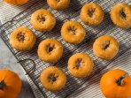 Гарбузові пончики з лате