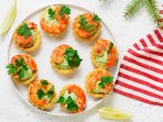 Тарталетки з креветками