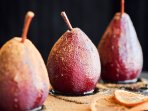 Груша в хересе и сиропе