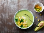 Холодний суп з авокадо