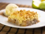 коблер с яблоками