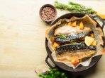 Запечена скумбрія в соєвому соусі
