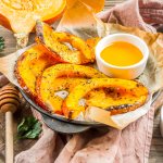 Запечений гарбуз зі спеціями на закуску