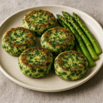 Сирники зі шпинатом і спаржею — сніданок від фудблогерки