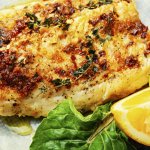 Палтус у духовці з горіховою скоринкою — корисний рецепт