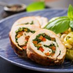 Курячі грудки,
фаршировані свіжими овочами: готуємо смакоту на обід