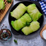 Пісні страви: голубці з грибами і перловкою