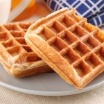 Веганські вафлі для швидкого сніданку