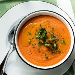 Густий суп-пюре з сочевицею