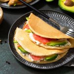 Вівсяномлинець з лососем і рикотою