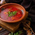 Ароматний борщ з грибами від Тетяни Літвінової