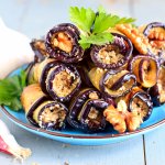 Рулети з баклажанів «Бадріджані» — улюблена закуска грузинів