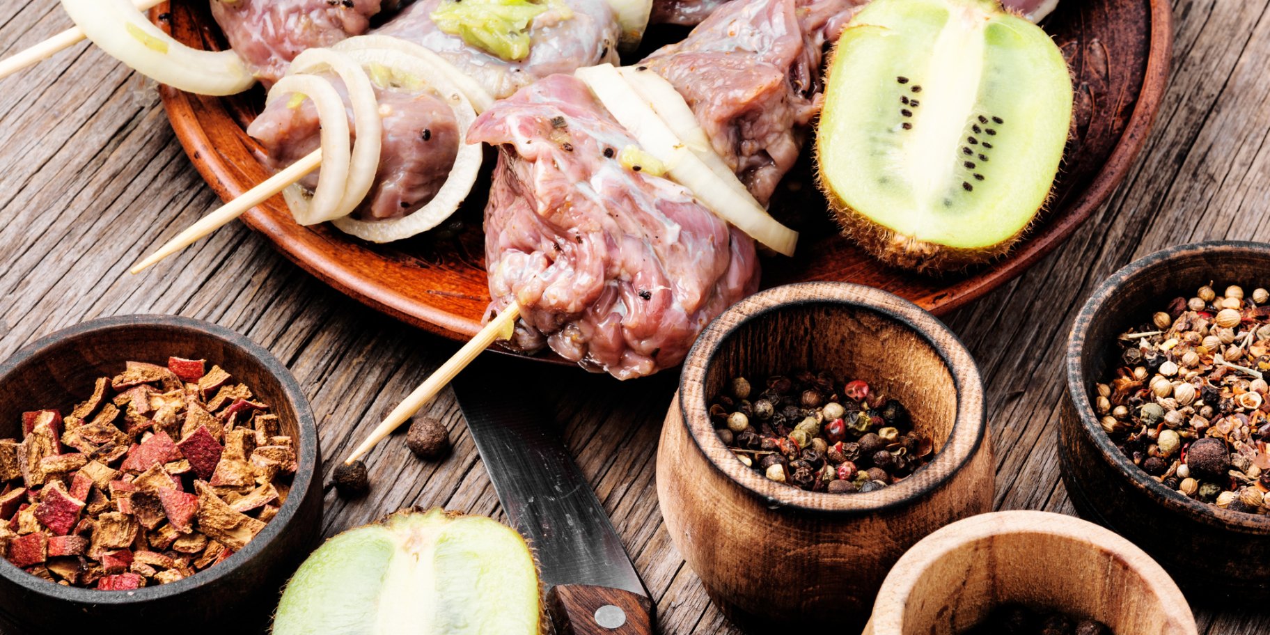 Маринад для шашлику з ківі