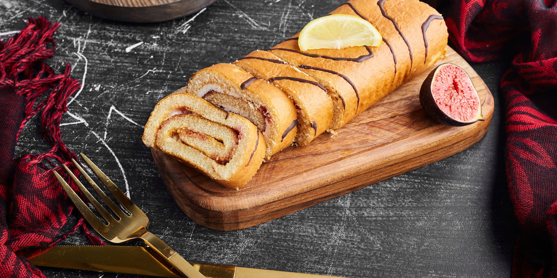 Лимонний рулет рецепт