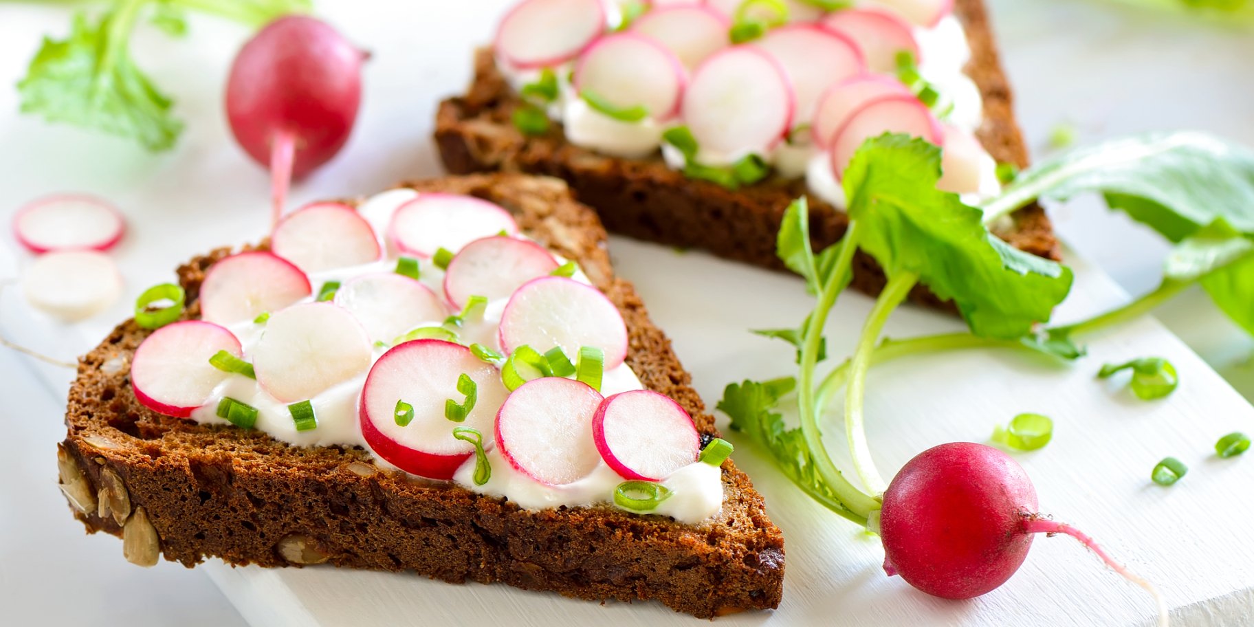 Бутерброди з редискою