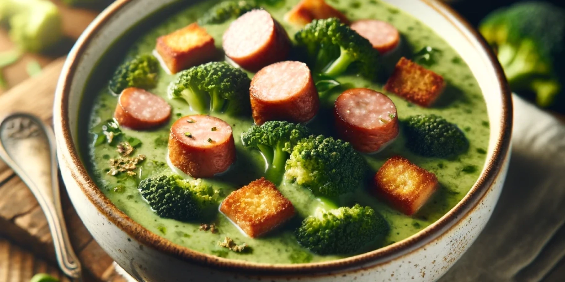 Суп з броколі