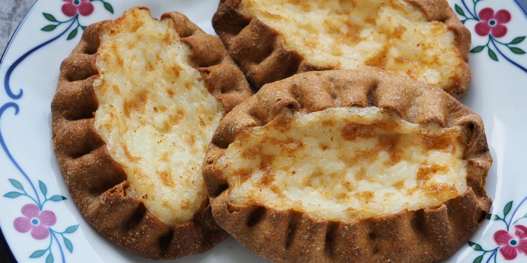 Картопляні відкриті пиріжки