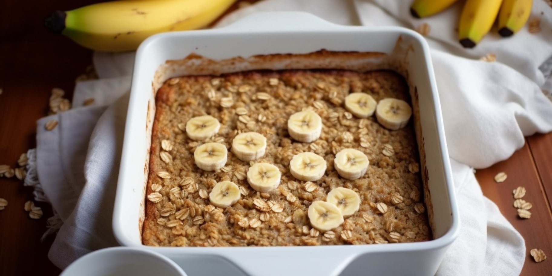 Бананово-вівсяний пиріг