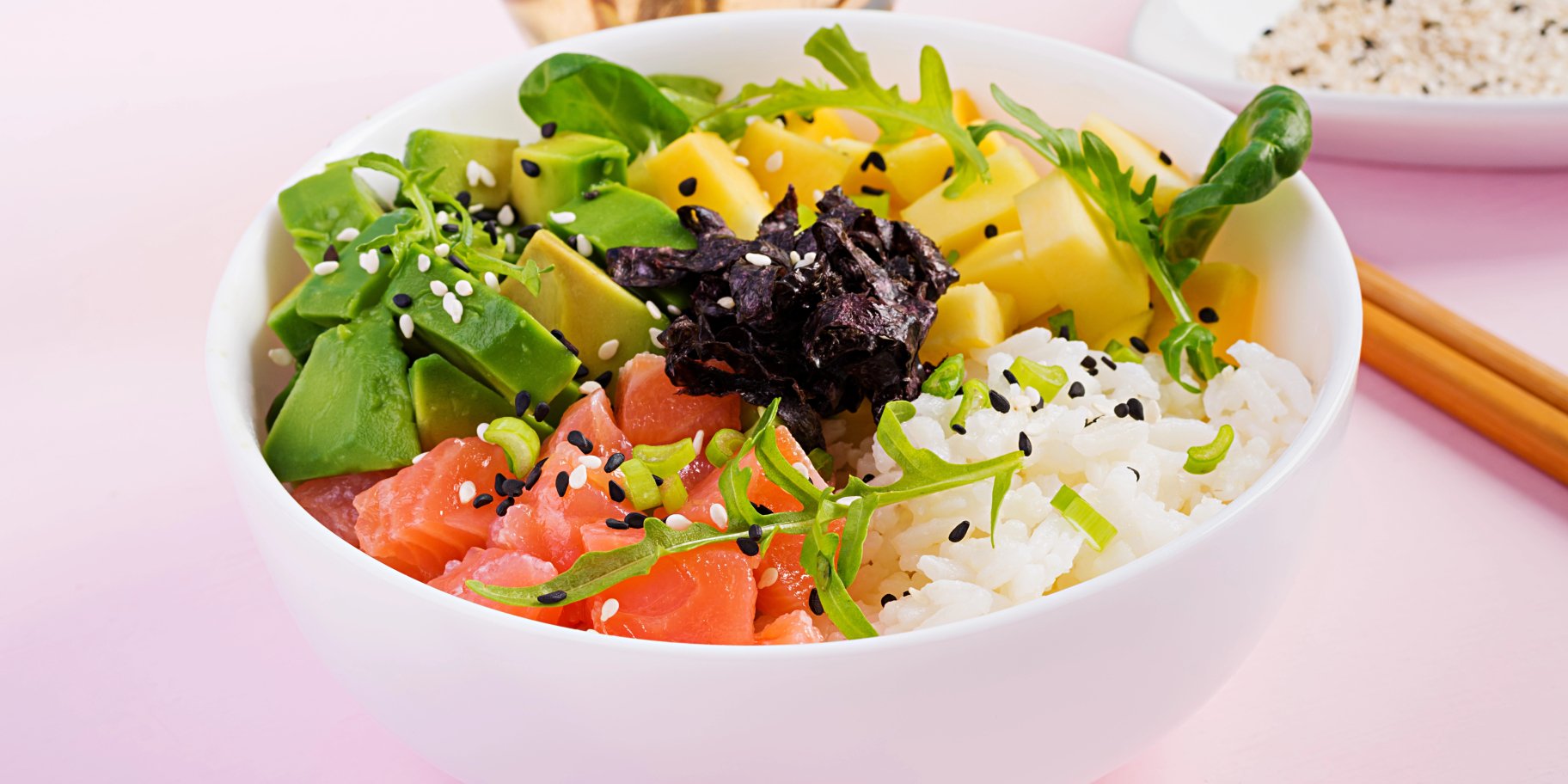 Рисовий боул з манго та імбиром