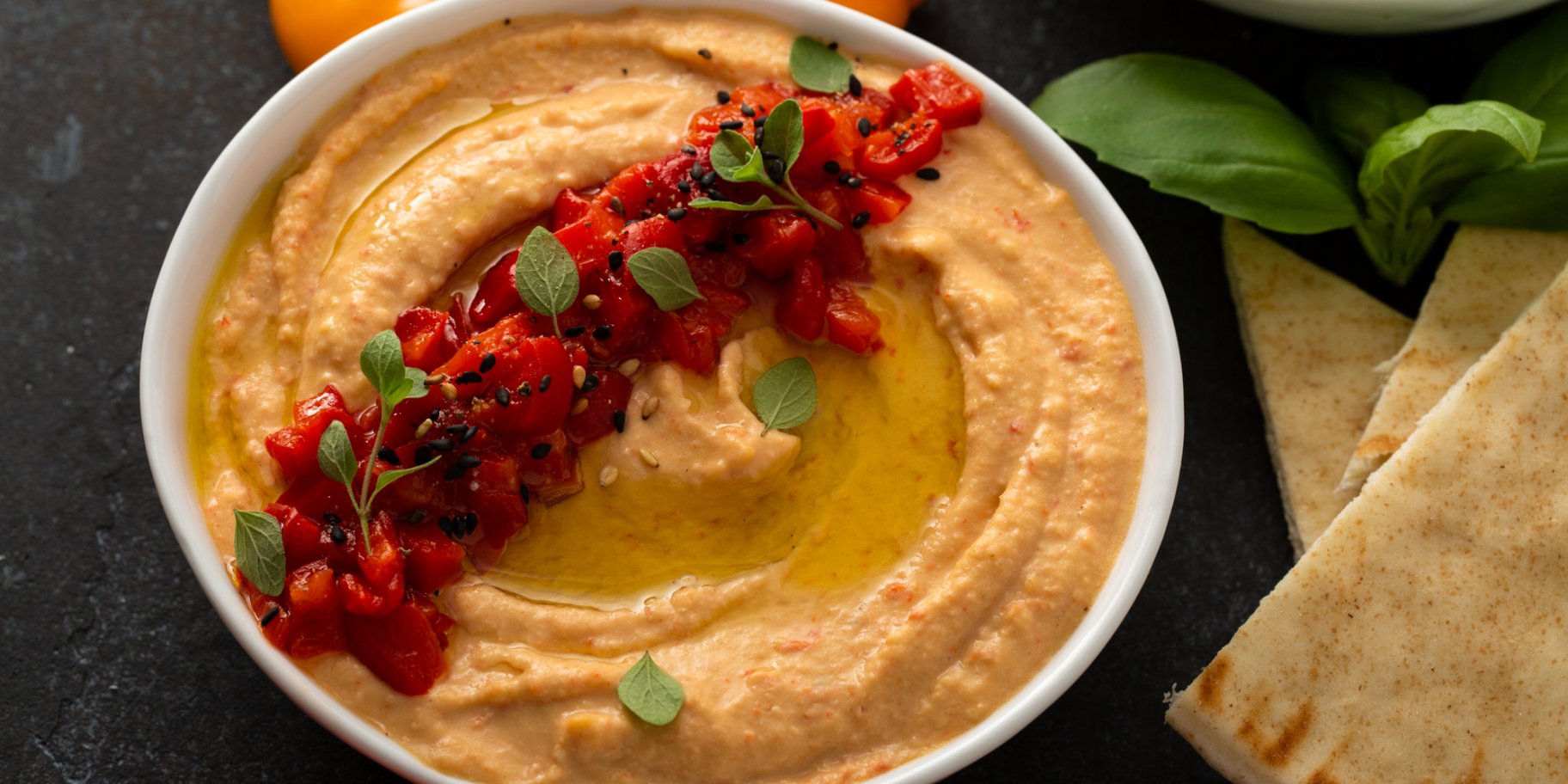 Діп із запечених овочів