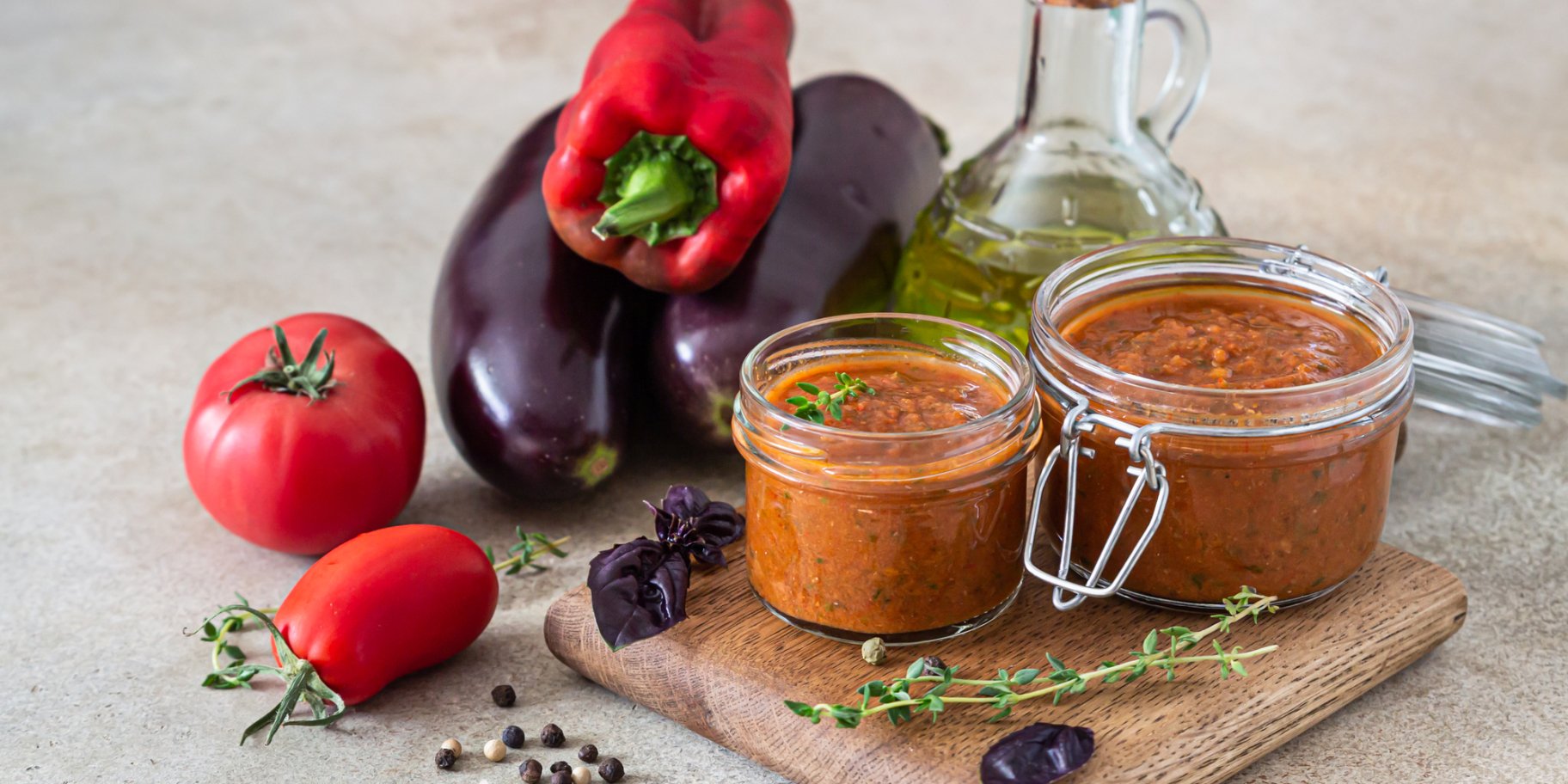 Ікра з баклажанів з гарбузом і помідорами