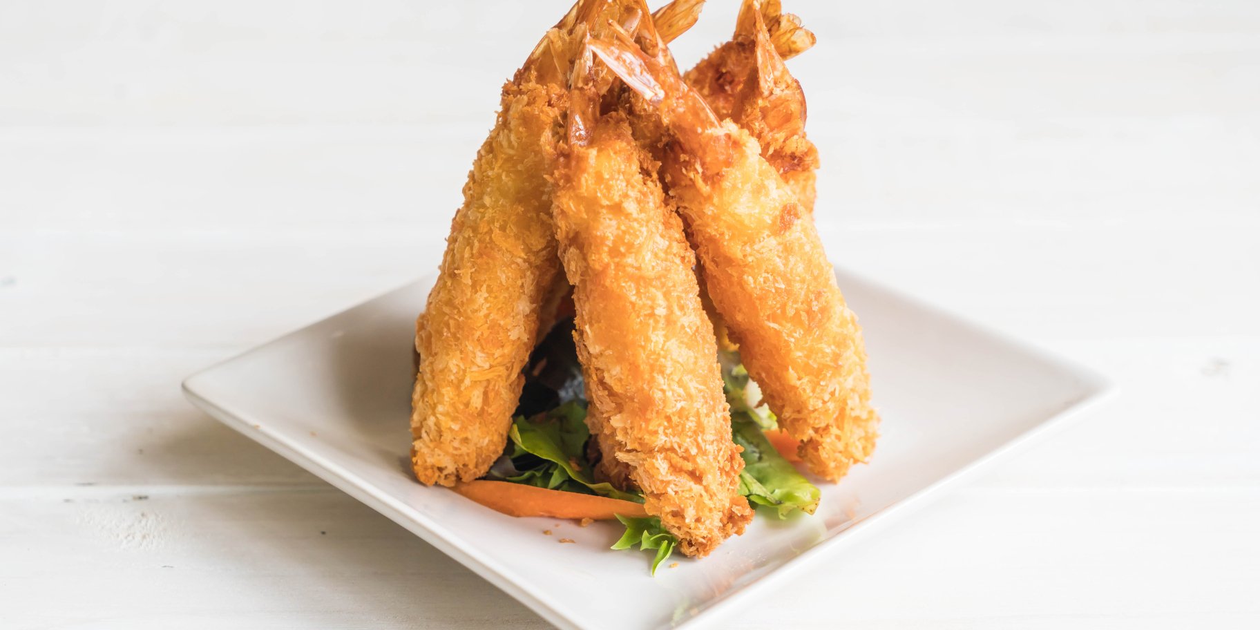 Креветки в паніровці із соусом