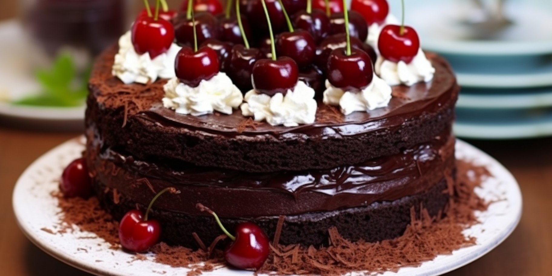 Классический торт «Пьяная вишня»