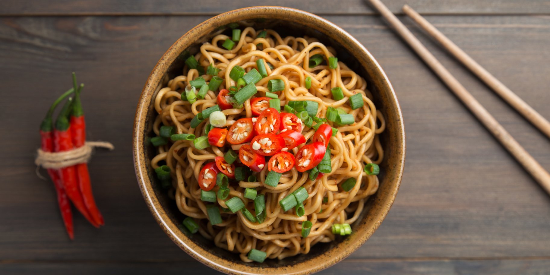 Лапша с перцем