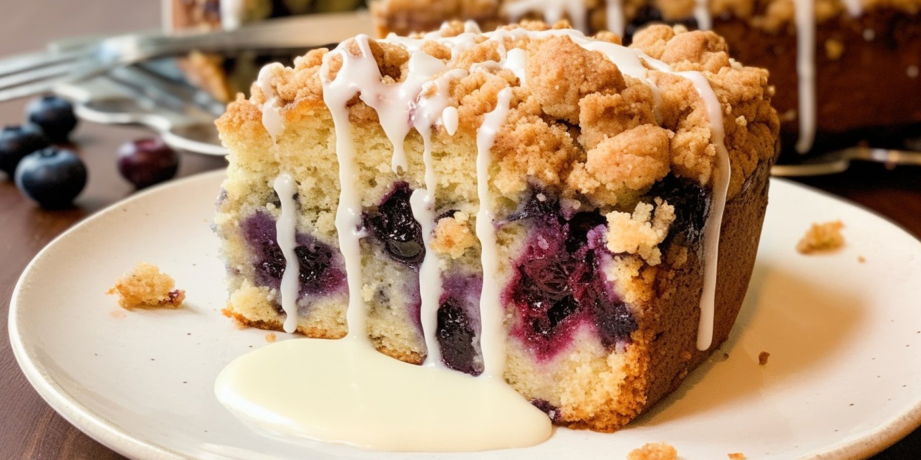 Чорничний пиріг без глютену