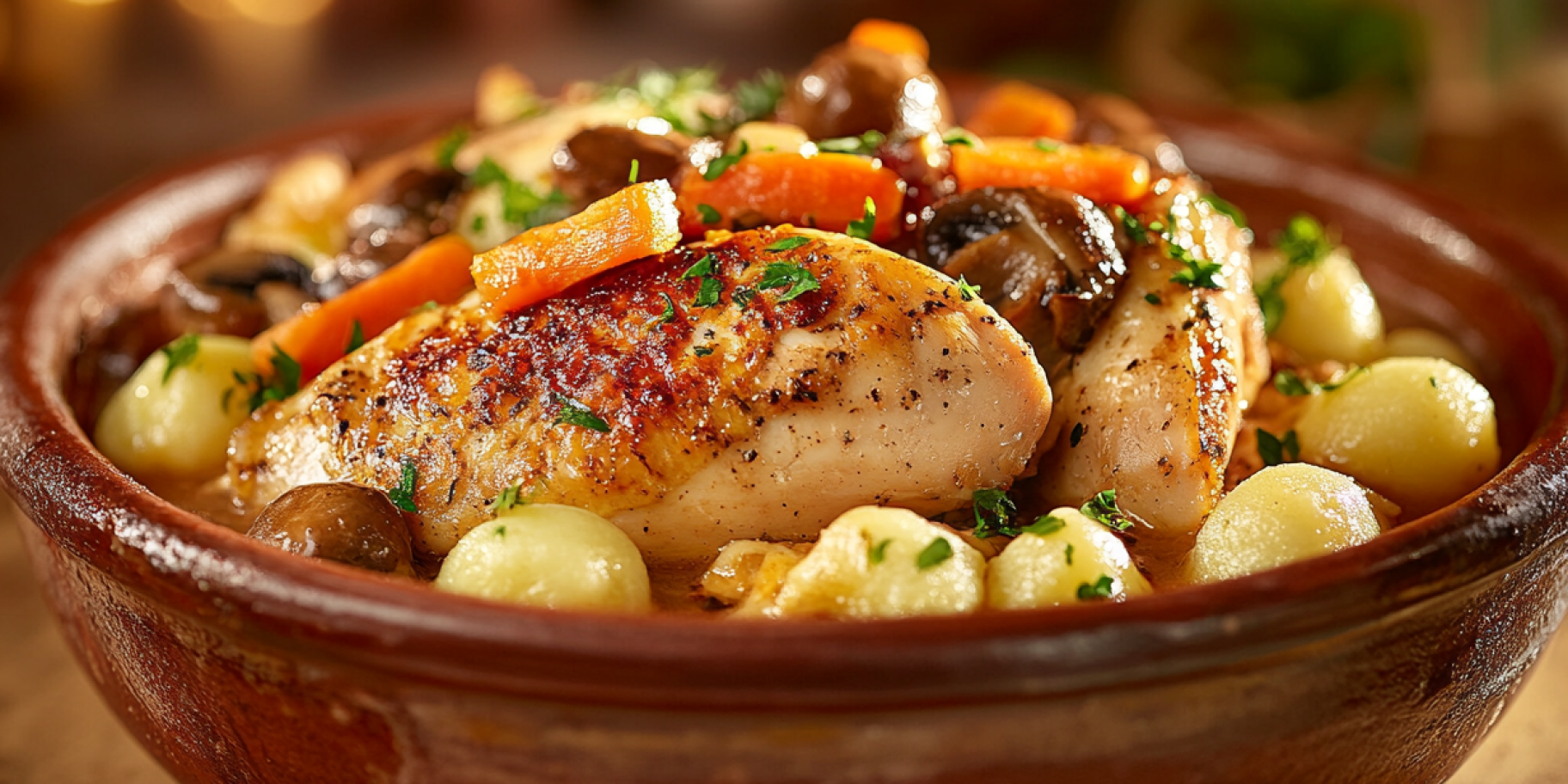 Гуцульська печеня в горщику