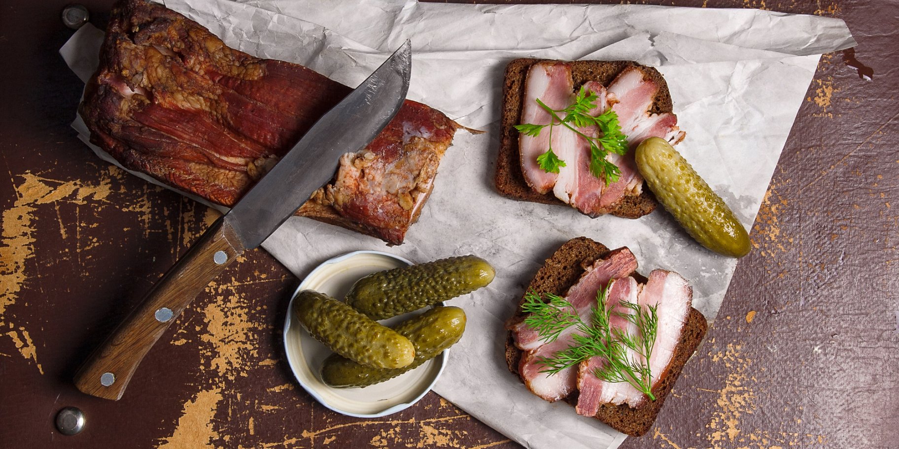 Копчене сало