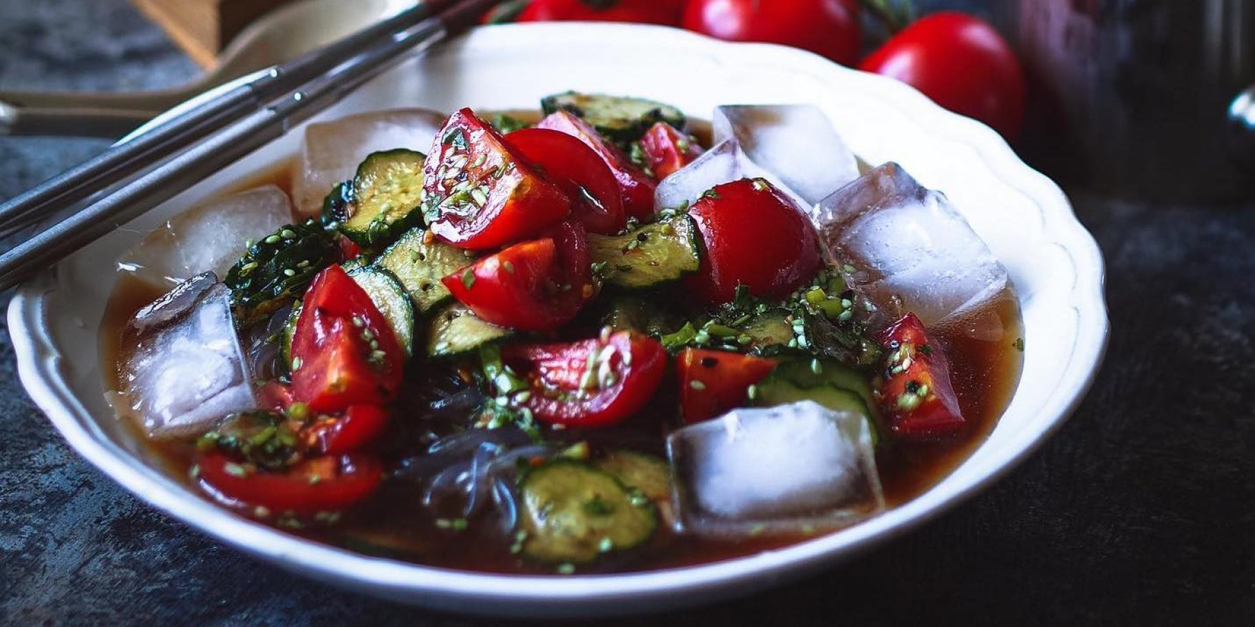 холодний азійський суп